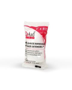 Bandage de Gaze Extensible - 2 po x 5 verges